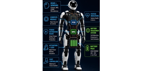 Progettazione di potenza e protezione nell'elettronica robotica